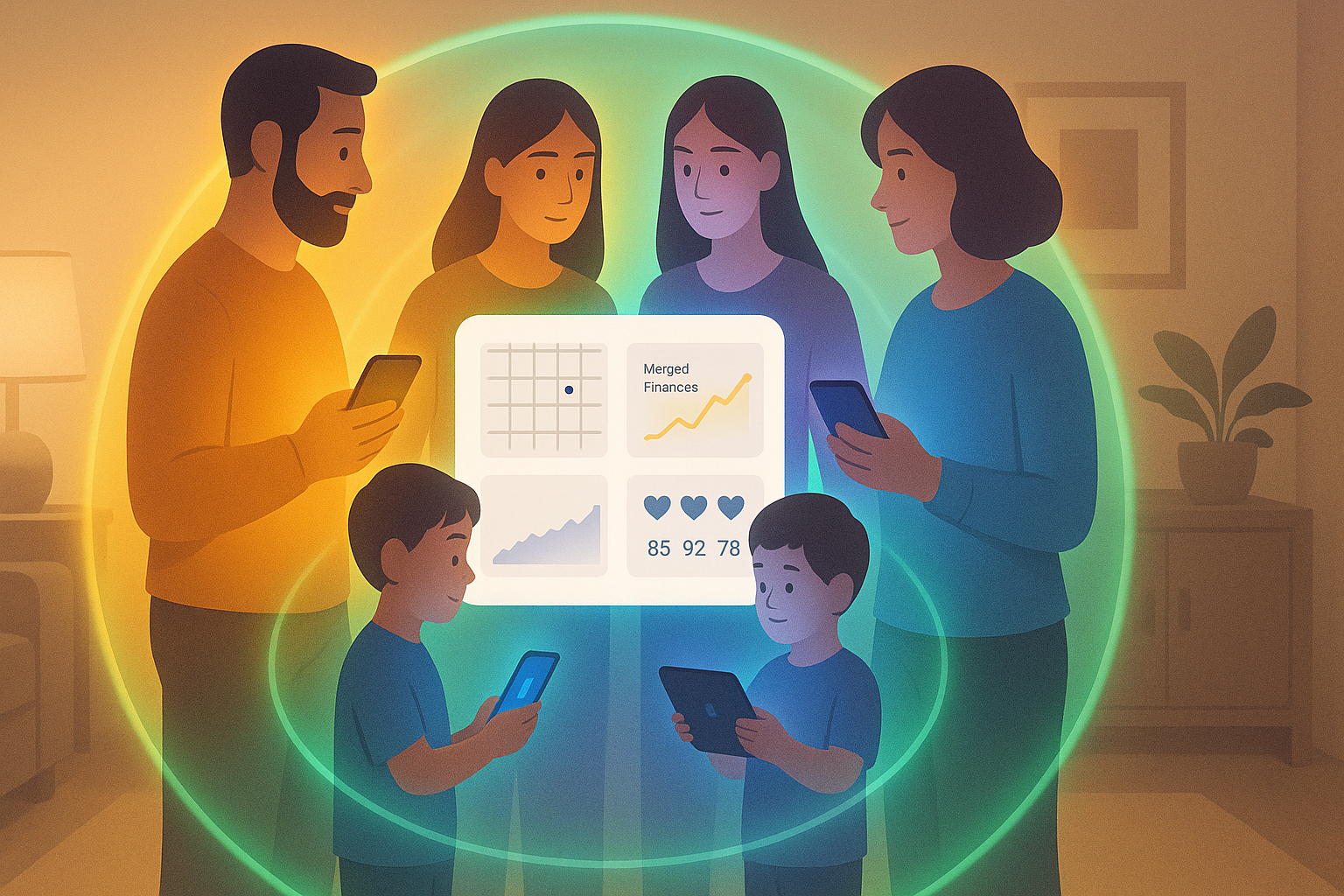 Your Team's 7 - family sharing the same domains